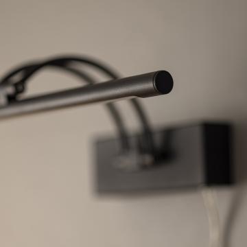 Gunnebo V962 LED Φωτισμός πίνακα 37 cm - Μαύρος