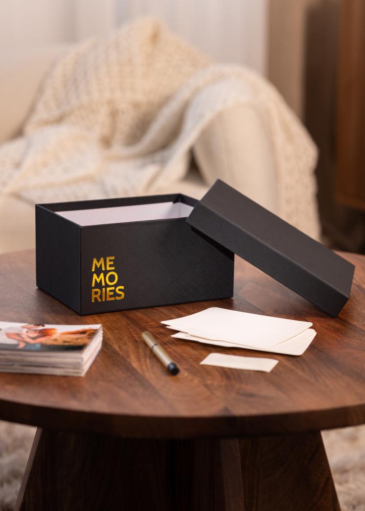 KAILA MEMORIES Κουτί φωτογραφιών (700 φωτογραφίες σε 10x15 cm) - Μαύρο