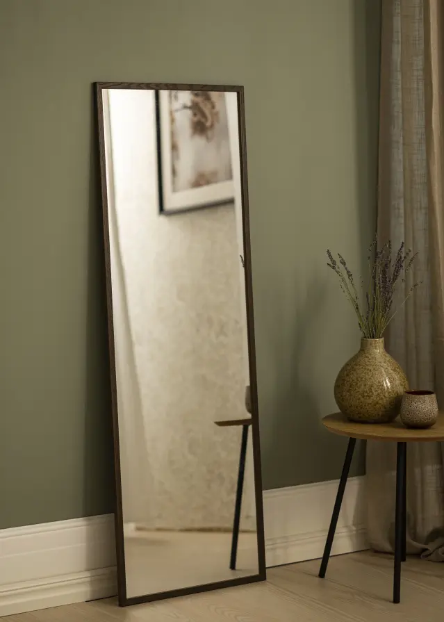 Καθρέφτης Στερεός Smoked Oak 40x120 cm