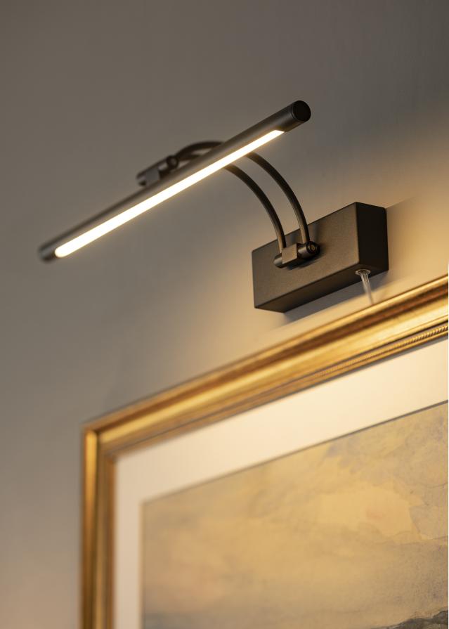 Gunnebo V962 LED Φωτισμός πίνακα 37 cm - Μαύρος