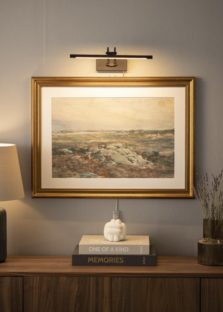 Gunnebo V962 LED Φωτισμός πίνακα 37 cm - Μαύρος