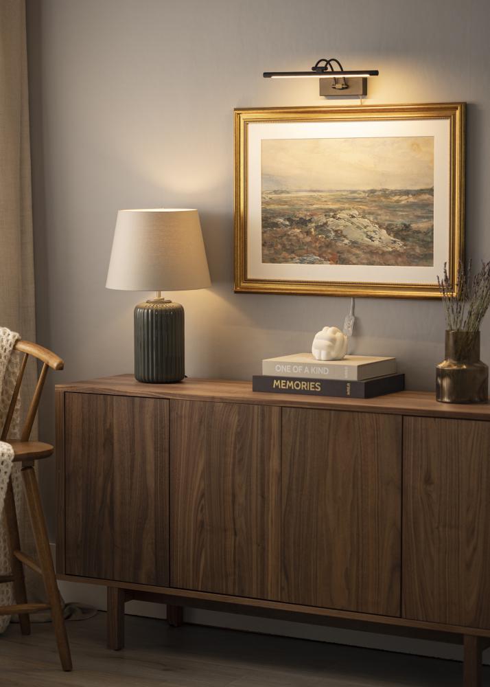 Gunnebo V962 LED Φωτισμός πίνακα 37 cm - Μαύρος