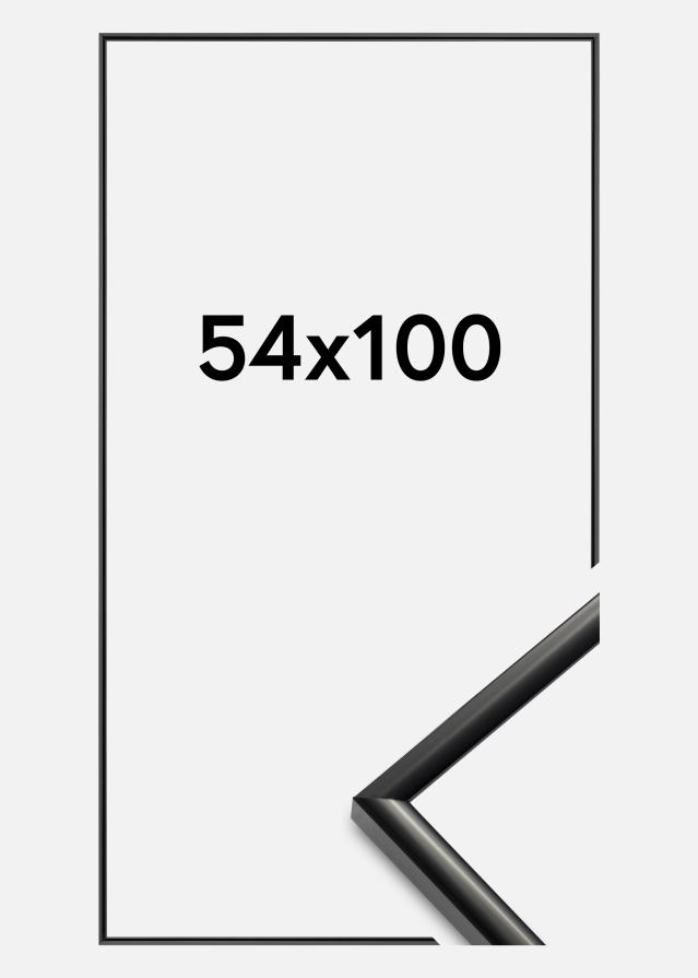 Πλαίσιο New Lifestyle Ακρυλικό γυαλί Μαύρος 54x100 cm