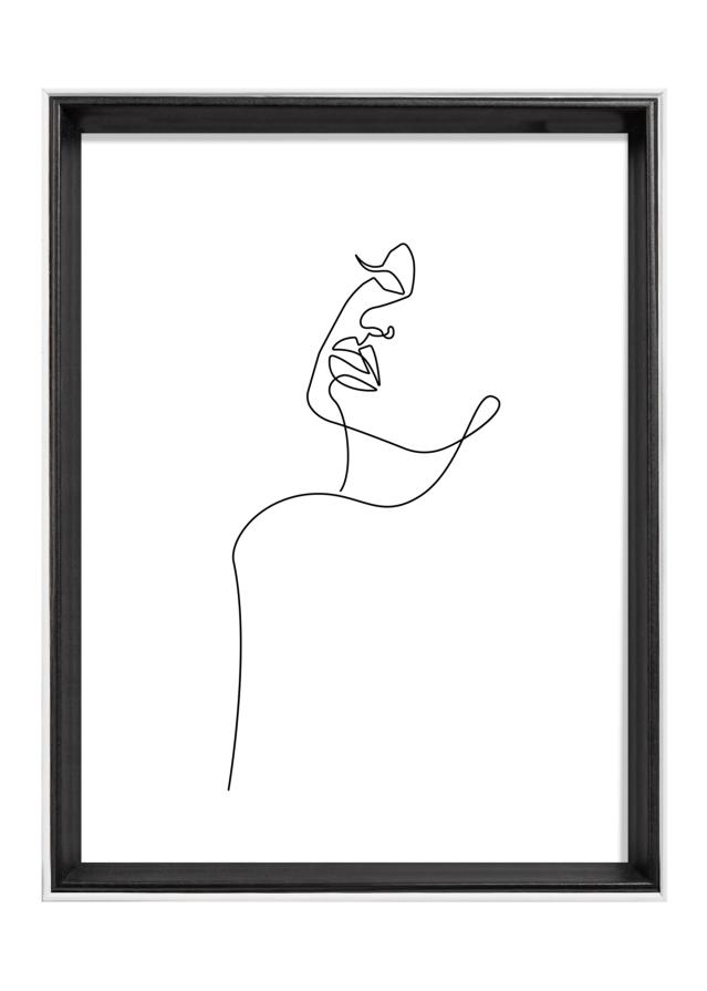 Πλαίσιο Silhouette Μαύρο 18x24 cm