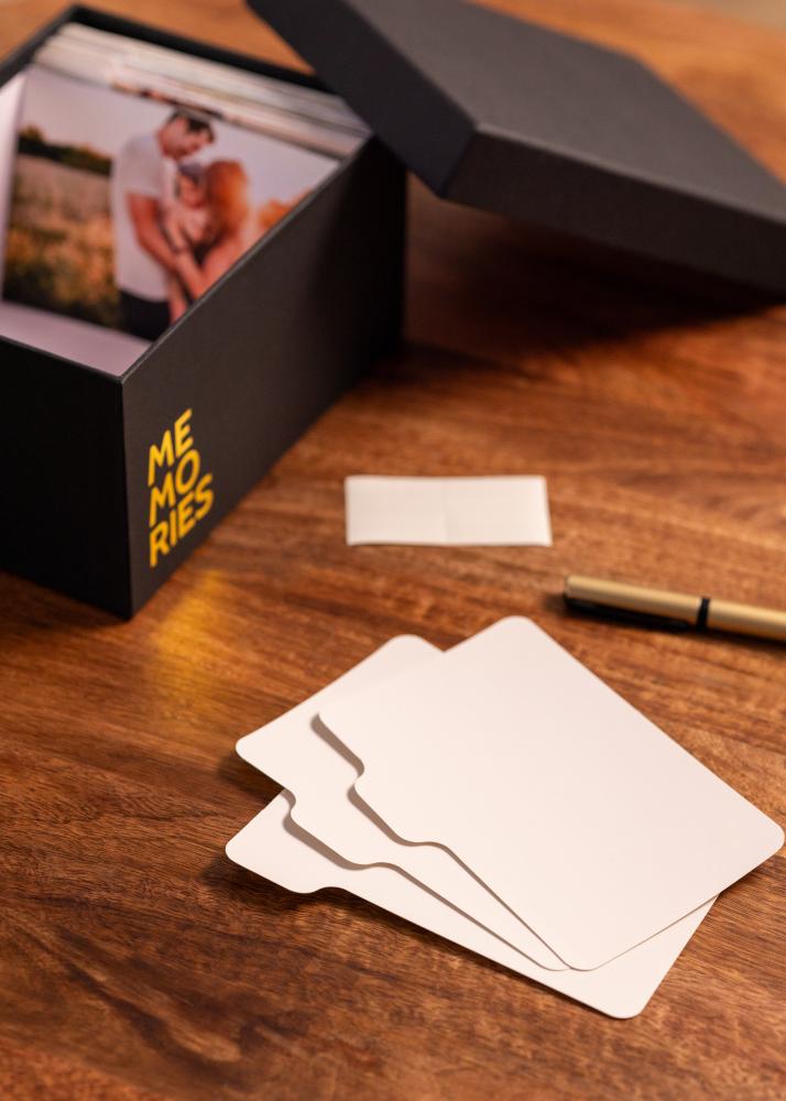 KAILA MEMORIES Κουτί φωτογραφιών (700 φωτογραφίες σε 10x15 cm) - Μαύρο