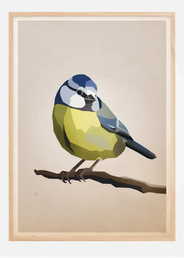 Blue tit Αφίσα