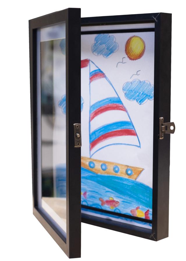 Κορνίζα Newbie με Ακρυλικό γυαλί Μαύρο A4