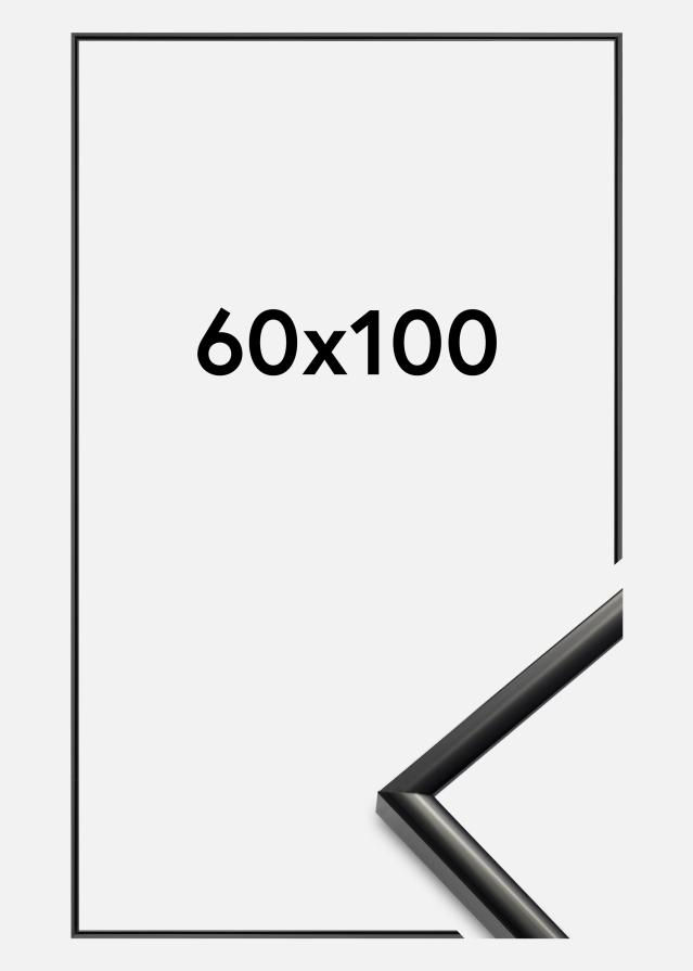 Πλαίσιο New Lifestyle Ακρυλικό γυαλί Μαύρος 60x100 cm