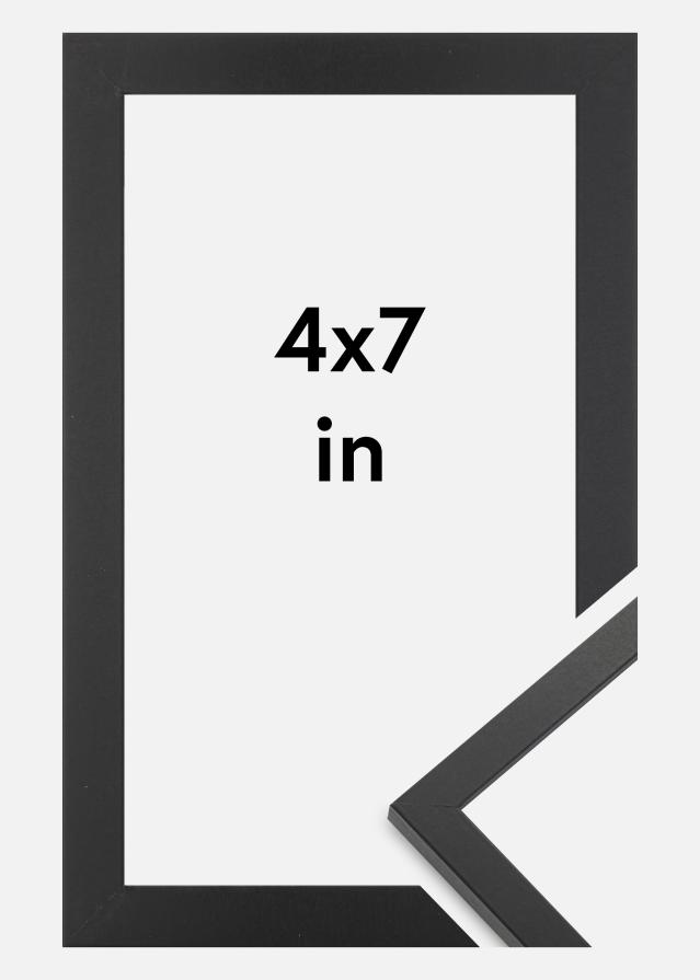 Πλαίσιο Trendy Ακρυλικό γυαλί Μαύρος 4x7 inches (10,16x17,8 cm)