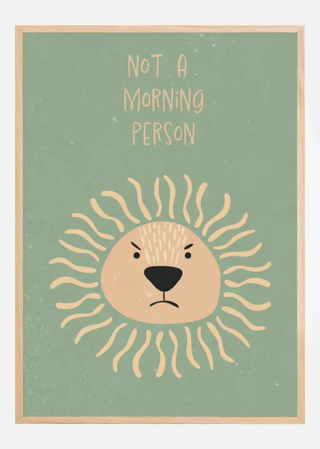 Lion nursery Αφίσα