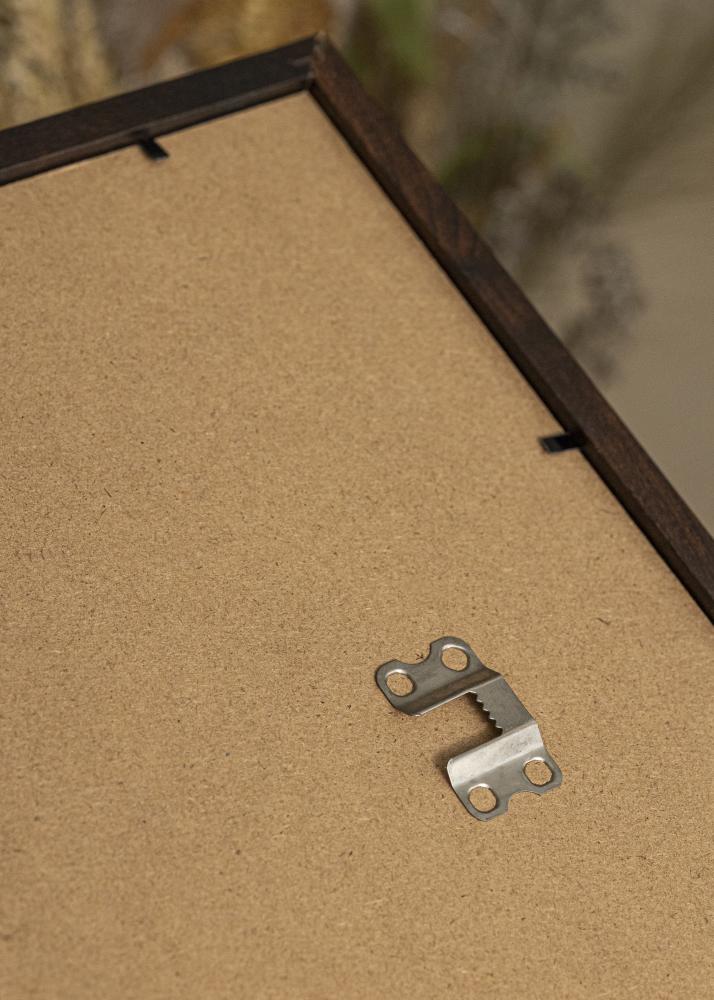 Πλαίσιο Trendy Καρυδιά 50x60 cm - Πασπαρτού Μαύρος 35x45 cm