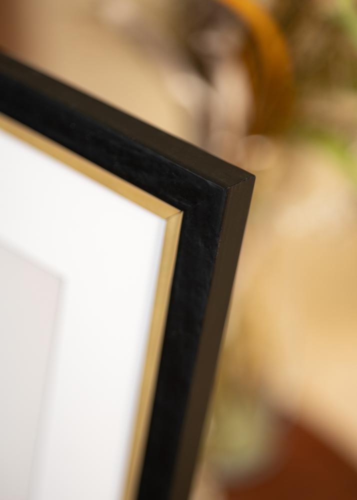 Πλαίσιο Leonie Μαύρος - Επιλογή μεγέθους