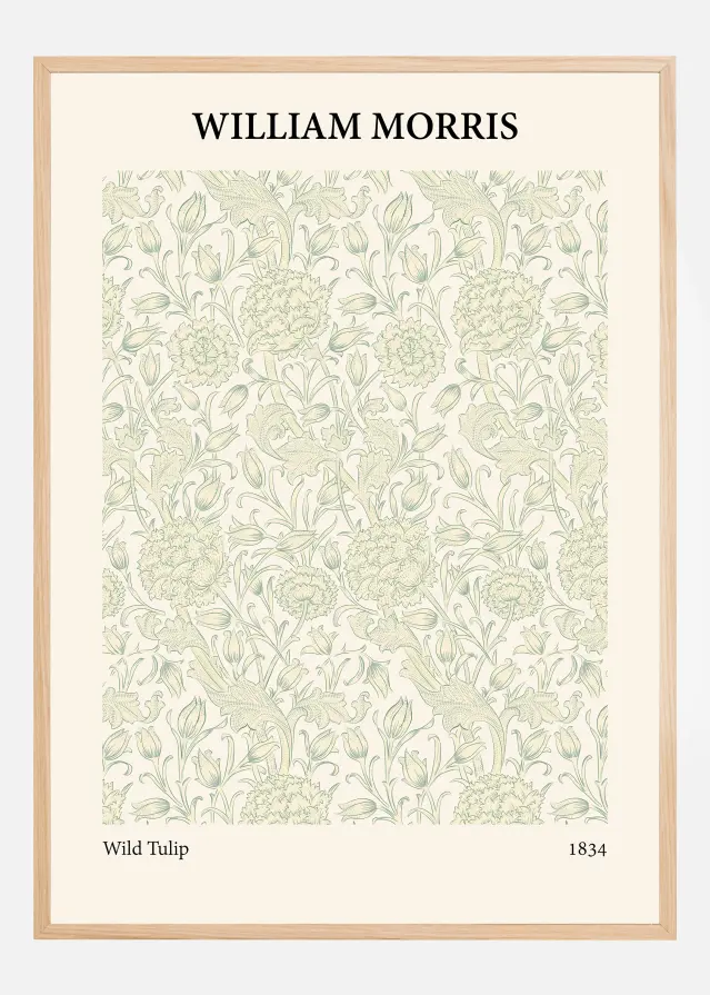 William Morris - Wild Tulip 4 Αφίσα