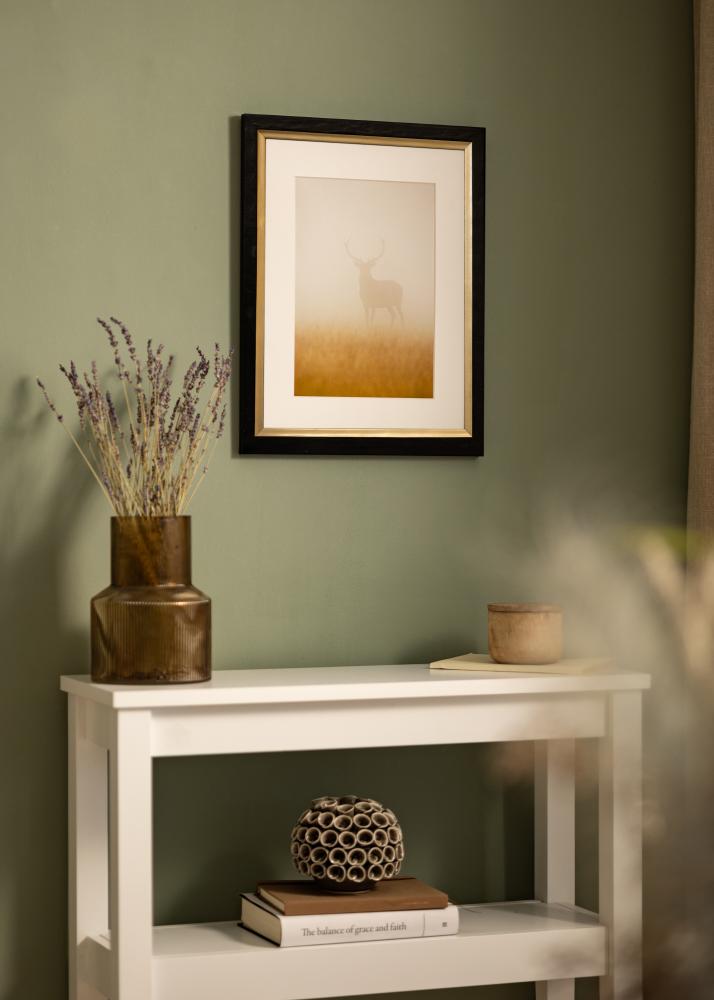 Πλαίσιο Leonie Μαύρος - Επιλογή μεγέθους