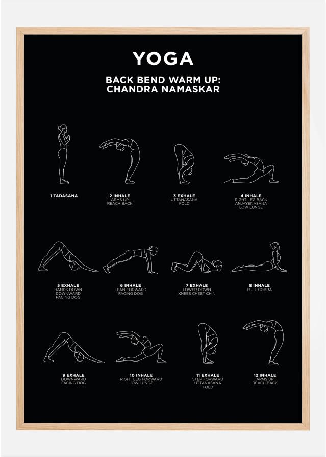 Back Bend - Warm Up - Black Αφίσα