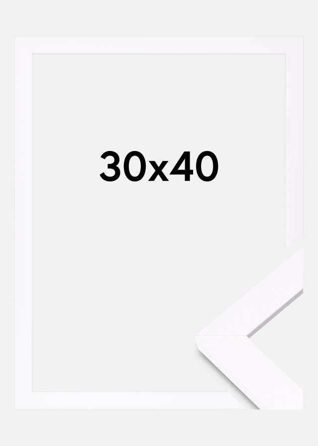 Πλαίσιο Deco Ακρυλικό γυαλί Λευκό 30x40 cm