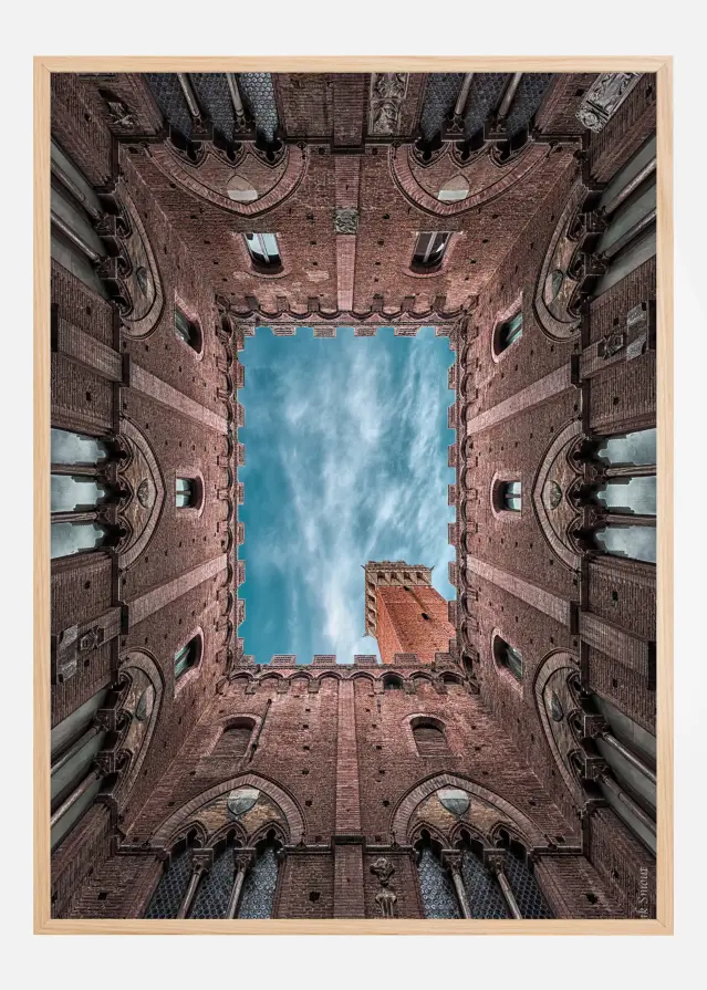Palazzo Pubblico - Siena - Italy Αφίσα