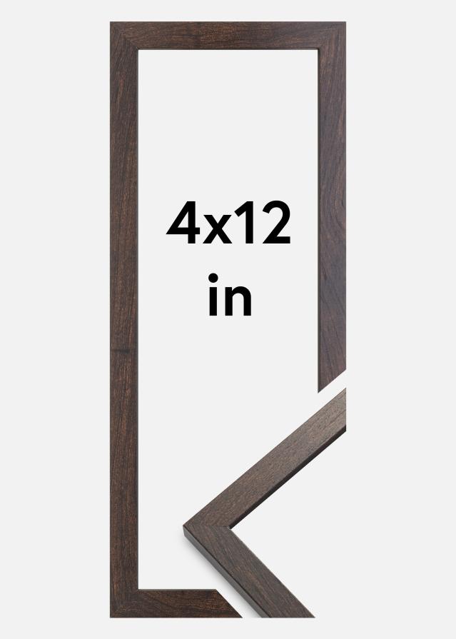 Πλαίσιο Trendy Ακρυλικό γυαλί Καρυδιά 4x12 inches (10,16x30,5 cm)