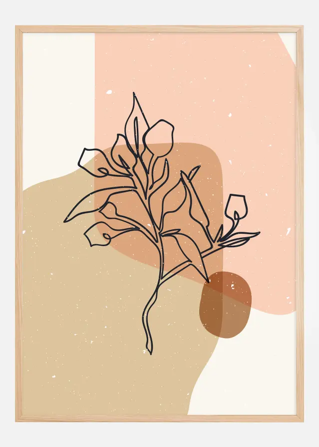 Abstract composition branch Αφίσα