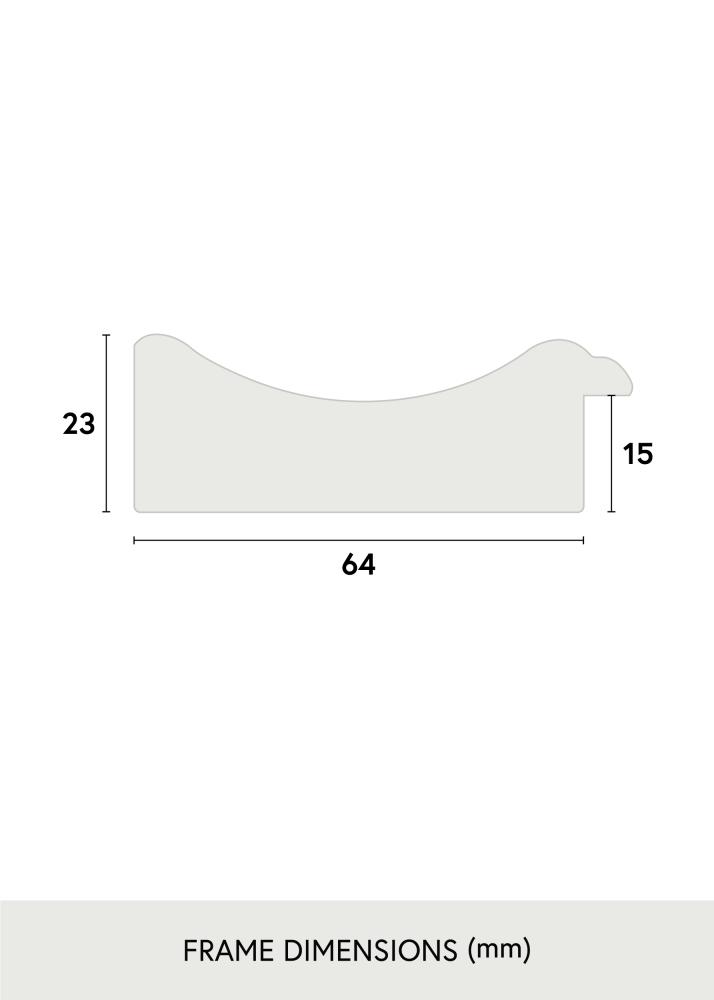 Πλαίσιο Saltsjöbaden Αρχαίος χρυσός - Επιλογή μεγέθους