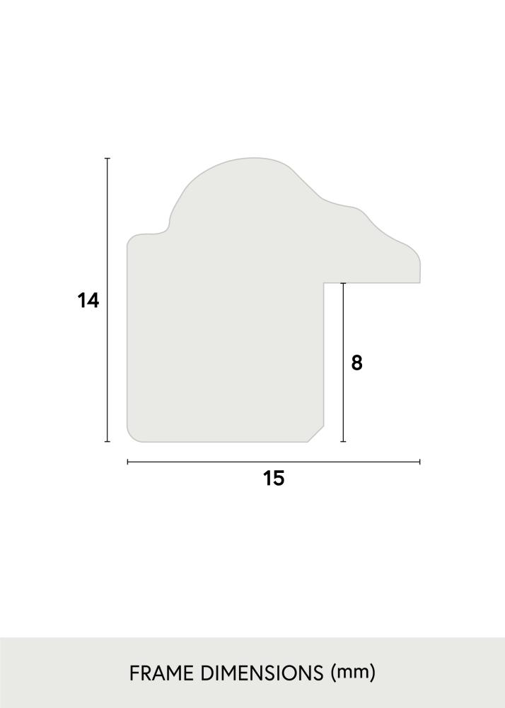 Πλαίσιο Horndal Ακρυλικό γυαλί Καρυδιά 40x40 cm