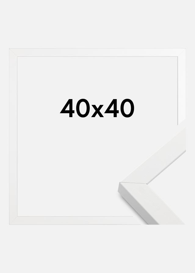 Πλαίσιο Amanda Box Λευκό 40x40 cm