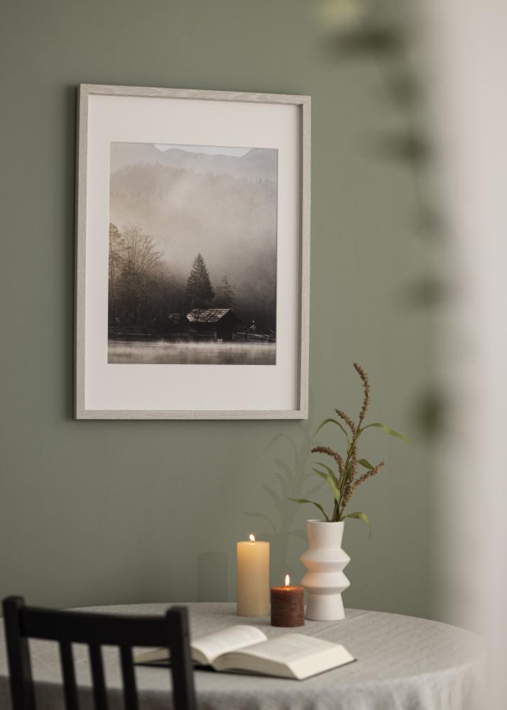 Πλαίσιο Εκλεπτυσμένος Box Γκρι 13x18 cm