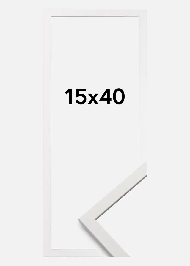 Πλαίσιο Edsbyn Ακρυλικό γυαλί Λευκό 15x40 cm