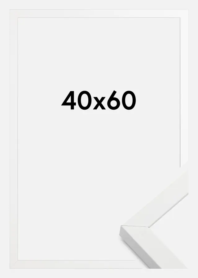 Πλαίσιο Amanda Box Λευκό 40x60 cm