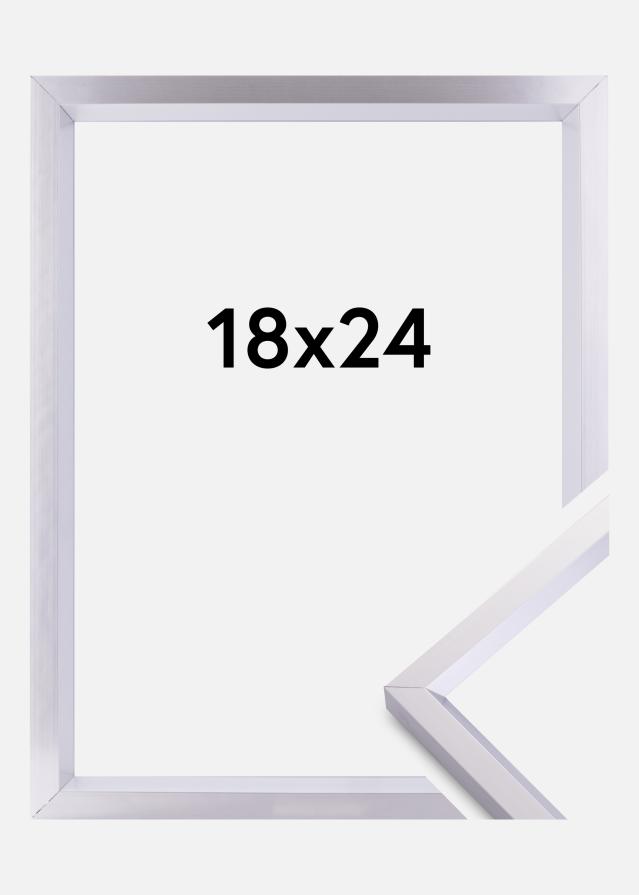 Πλαίσιο Steel Style Ασημί 18x24 cm