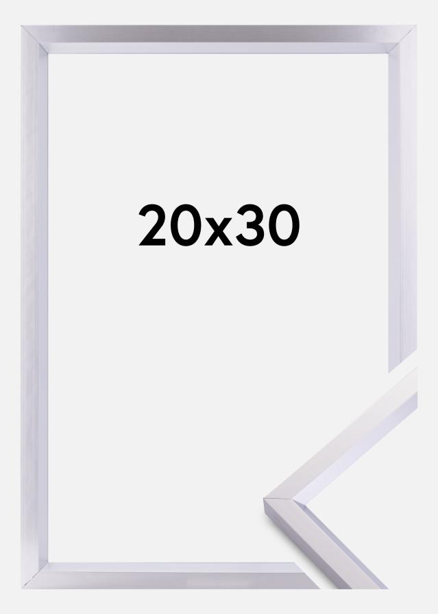 Πλαίσιο Steel Style Ασημί 20x30 cm