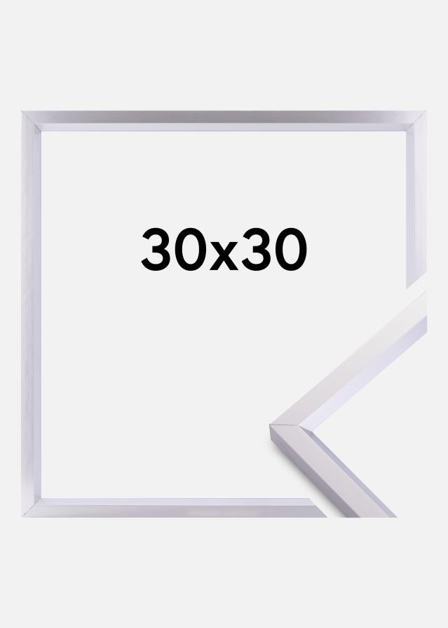 Πλαίσιο Steel Style Ασημί 30x30 cm