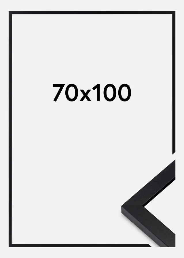 Πλαίσιο Modern Ακρυλικό γυαλί Μαύρος 70x100 cm