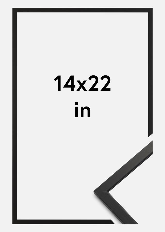 Πλαίσιο Edsbyn Ακρυλικό γυαλί Μαύρος 14x22 inches (35,56x55,88 cm)