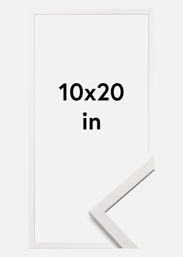 Πλαίσιο Edsbyn Ακρυλικό γυαλί Λευκό 10x20 inches (25,4x50,8 cm)