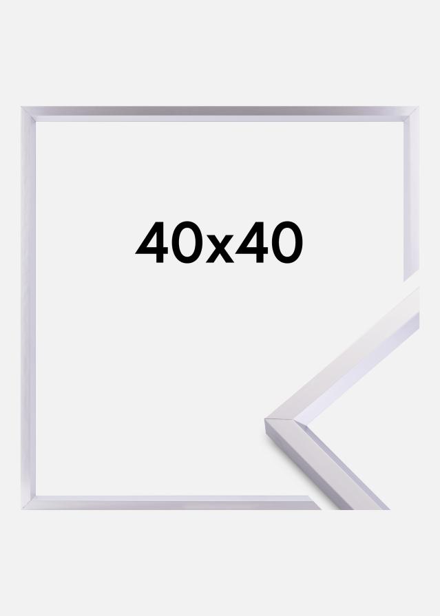 Πλαίσιο Steel Style Ασημί 40x40 cm