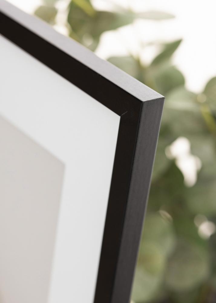 Πλαίσιο Trendy Ακρυλικό Γυαλί Μαύρο 15x30 cm