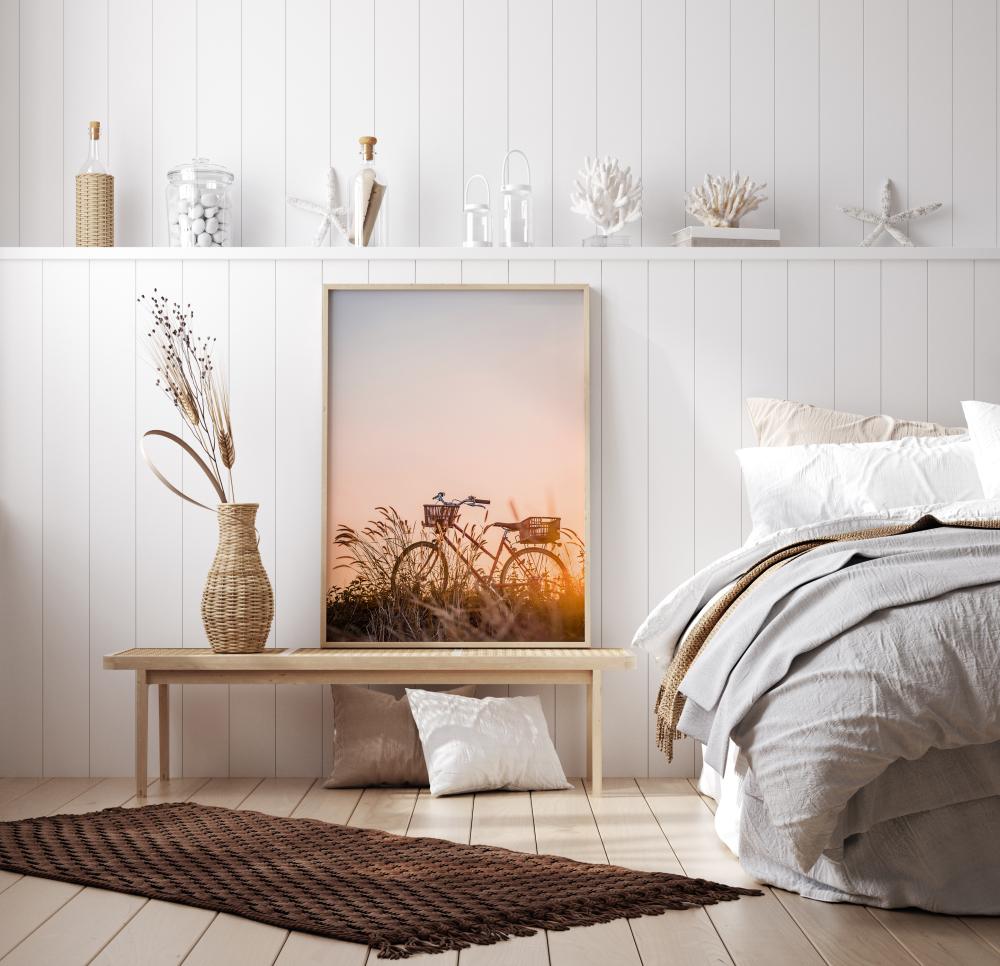 Bike Ride In The Sunset Αφίσα