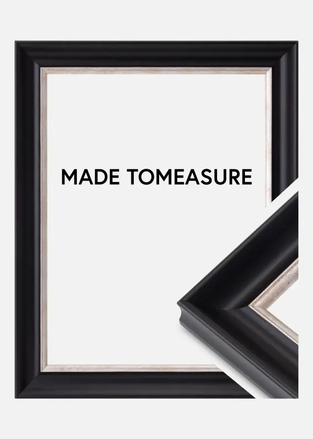 Πλαίσιο Åshammar Μαύρος/Ασημένιος - Επιλογή μεγέθους