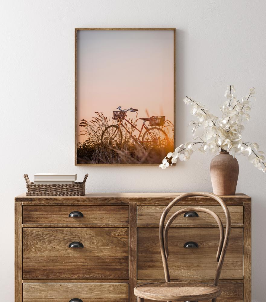 Bike Ride In The Sunset Αφίσα