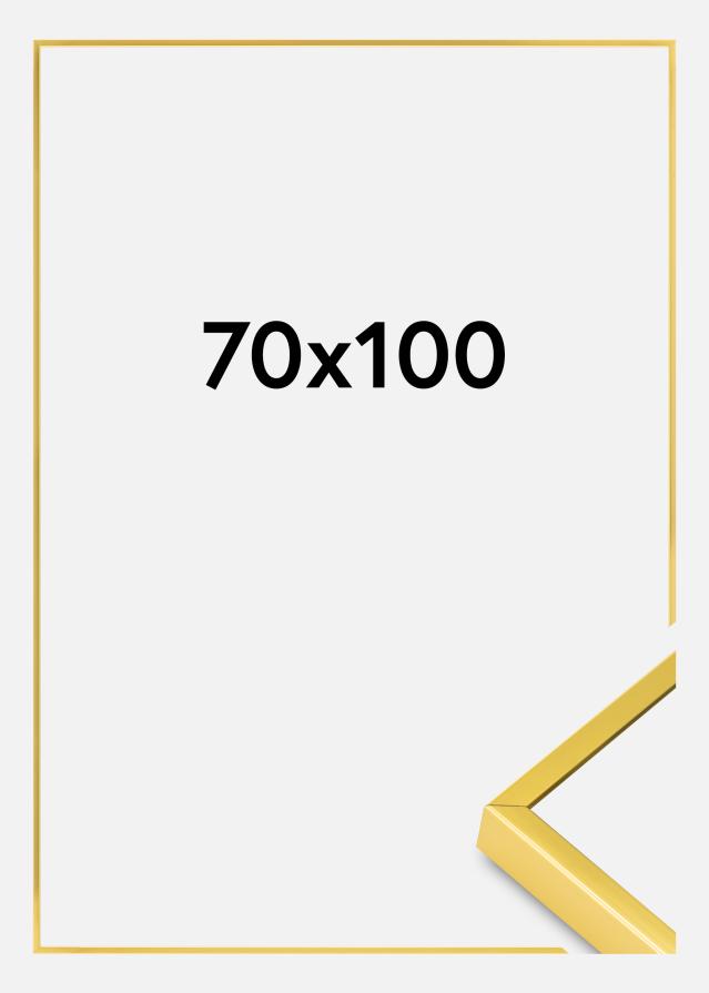 Αλουμινένια κορνίζα Ακρυλικό γυαλί Χρυσός 70x100 cm