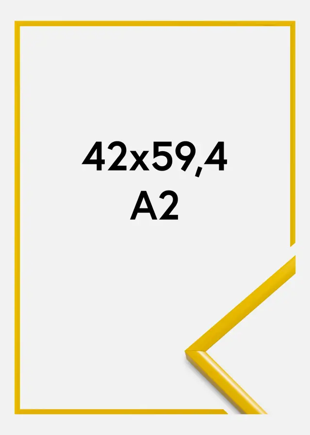 Πλαίσιο New Lifestyle Ακρυλικό γυαλί Κίτρινο 42x59,4 cm (A2)