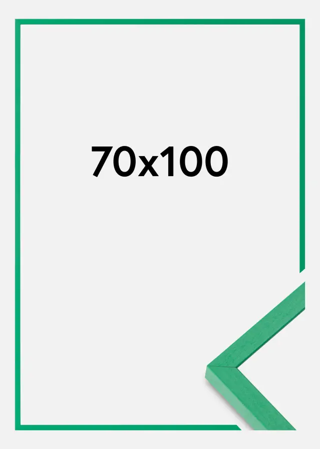 Colorful Ακρυλικό γυαλί Πράσινο 70x100 cm