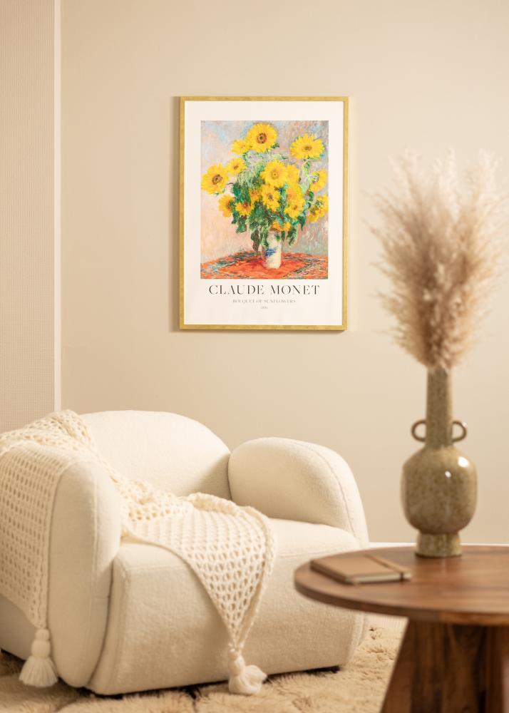 Πλαίσιο Ares Ακρυλικό γυαλί Χρυσός 50x60 cm