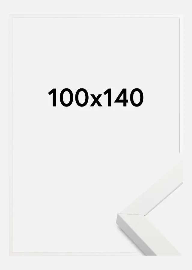 Πλαίσιο Amanda Box Ακρυλικό γυαλί Λευκό 100x140 cm