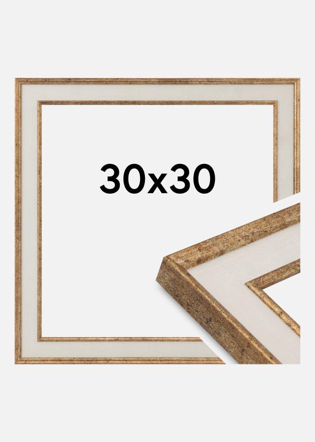 Πλαίσιο Dolly Ακρυλικό γυαλί Χρυσός 30x30 cm