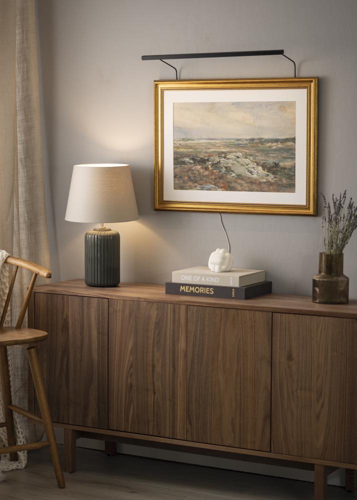 BLP 117 Φωτισμός πίνακα 65 cm - Μαύρος