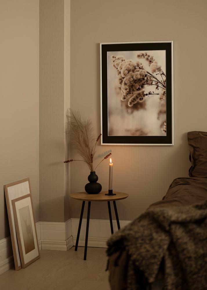 Πλαίσιο Victoria Λευκό 13x18 cm - Πασπαρτού Μαύρος 3,5x5 inches