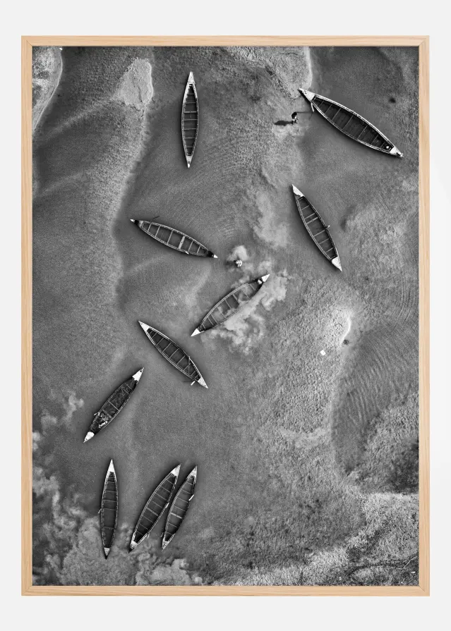 Boats and life Αφίσα