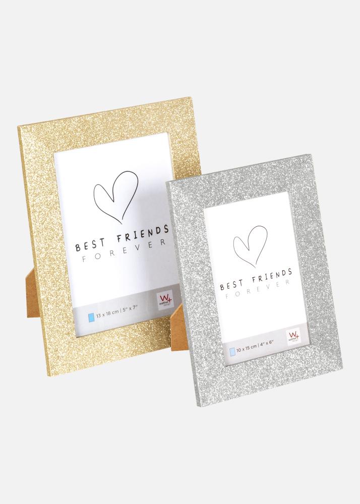 Πλαίσιο Twinkle Ασημί 13x18 cm